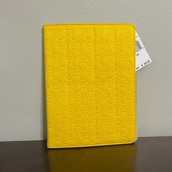 Michael Kors Neoprene iPad sleeve in Citrus - Picture 1 of 6